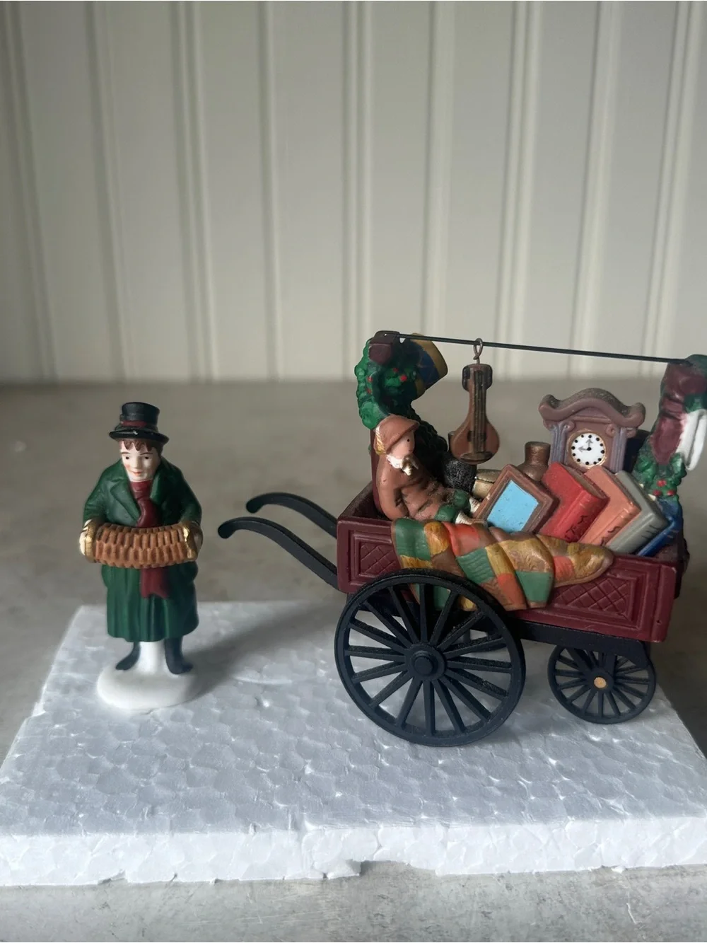 Dept 56 Lot Of 4 Boxes Market Cart Vendor 9 Accessory Pcs Heritage Accessories